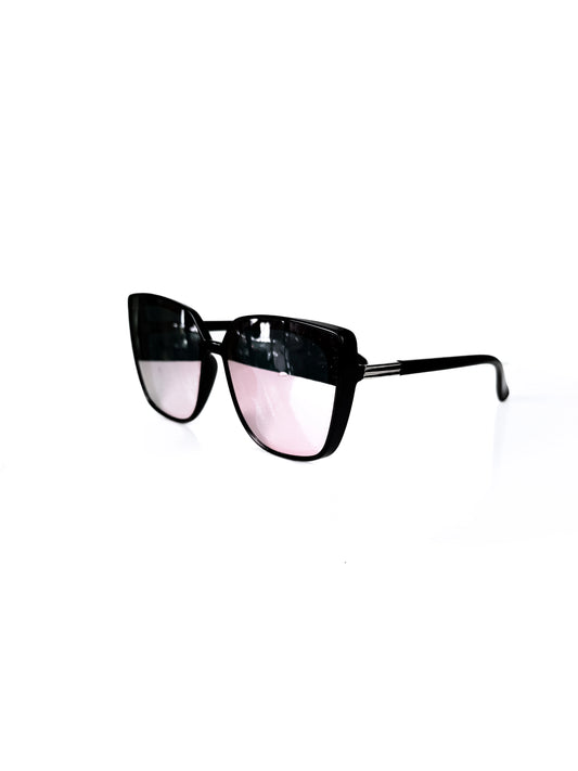 Women's Pink Cat-Eye Polarized Sunglasses