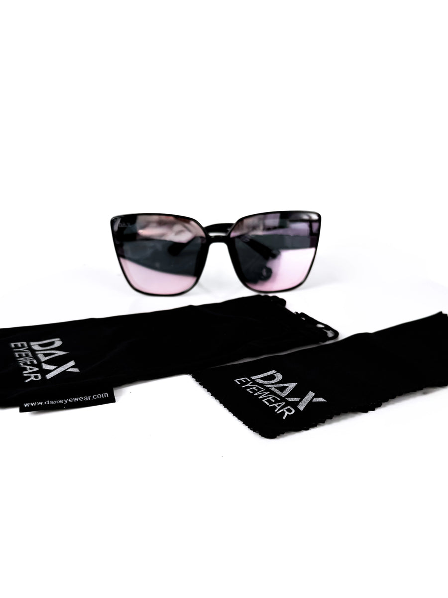 Women's Pink Cat-Eye Polarized Sunglasses