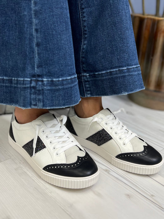 Yellow Box Delfina Women's Glitter Slip-On Sneaker