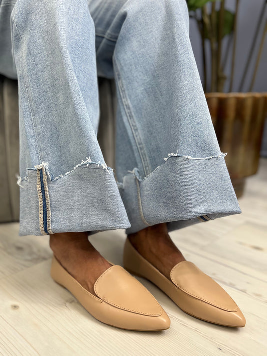 Qupid Zoom Loafer Ballerin Flats