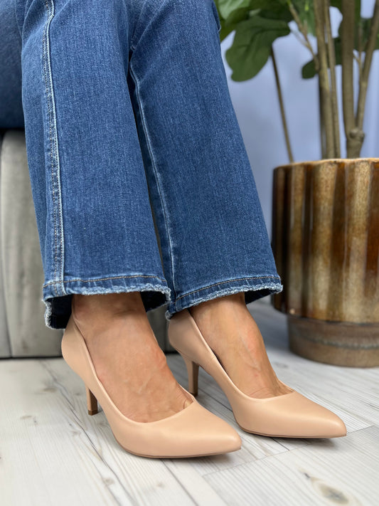 Qupid Portia Pointy Pump Heel