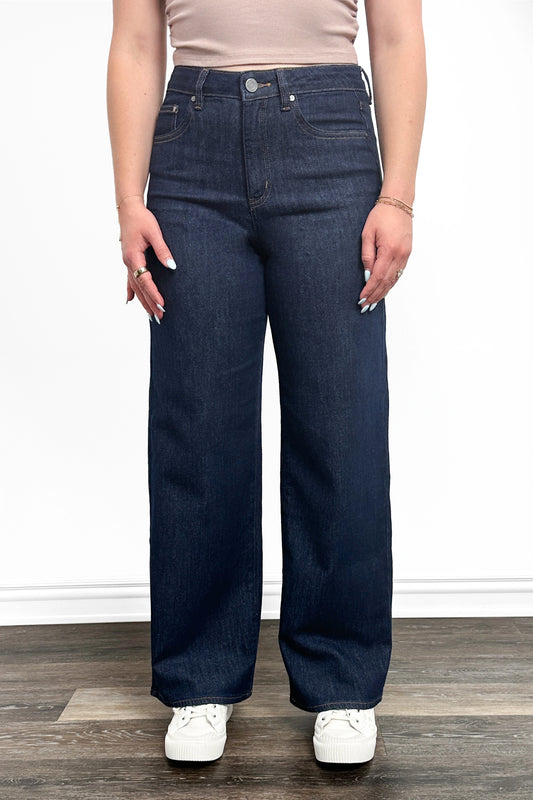 High-Rise Tummy Control Straight Leg Jeans