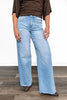 The Nikki from Vervet: High-Rise Extreme Wide Leg Denim