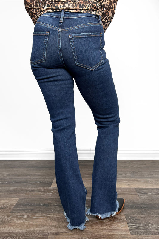 The Carla High-Rise Bootcut Denim