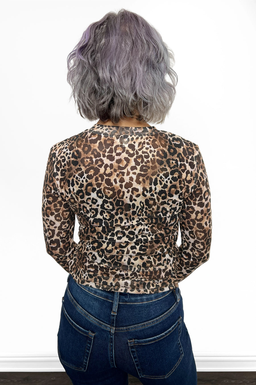 ALB Custom Women's Lightweight Bold Print Mesh Top