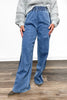 The Mavis from Risen: High-Rise Elastic Band Wide Leg Denim