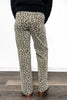 The Zola from Risen Mid-Rise Wide Leg Leopard Print Denim