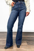 The Susan from Risen: High-Rise Tummy Control Flare Denim
