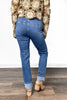 The Gracelynn from Risen High-Rise Ankle Slim Straight Leg Denim