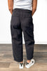 The Dixon from Risen High-Rise Barrel-Cargo Crop Wide Leg Black Wash Denim
