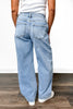 The Paris from Risen High-Rise Wide Leg To Barrel Snap Hem Denim