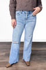 The Ginny from Lovervet: High-Rise Wide Leg Denim