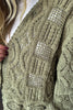 Women's Relaxed Crochet Open Cardigan