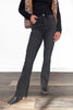 The Rachel by Lovervet *Three Lengths* High-Rise Tummy Control Bootcut Black Denim
