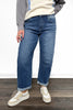 The Winnie from J21 eleven by Risen: High-Rise Boyfriend Cuffed Barrel Denim