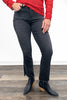 The Knox by Ava Lane: Mid-Rise Tummy Control Cropped Bootcut Vintage Black Denim