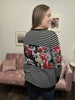 Let's Meet Up Women's Floral Striped Long Sleeve Top *Final Sale*