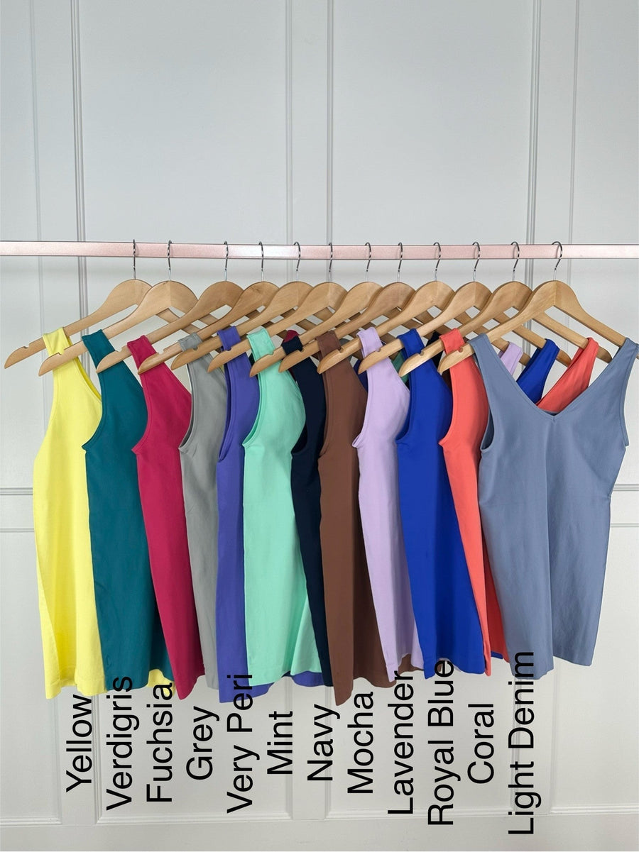 Women's Reversible V-Neck Tank Top