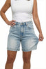 The Jovie by Ava Lane High-Rise Tummy Control Light Wash Denim Shorts