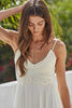 Women's Sleeveless Crochet Bodice Midi Dress *FINAL SALE*