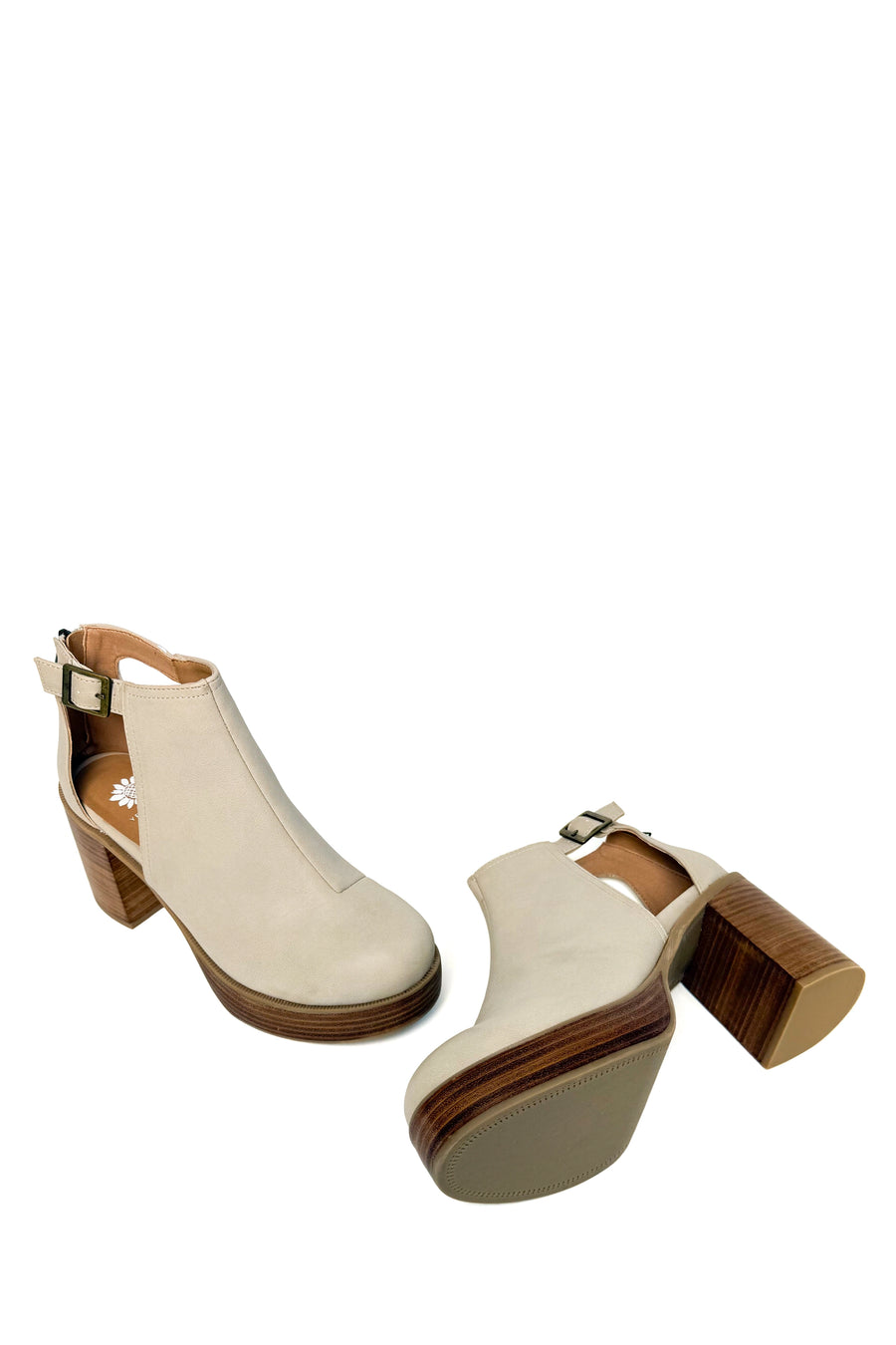 Yellow Box Linea Women's Buckle Platform Clog