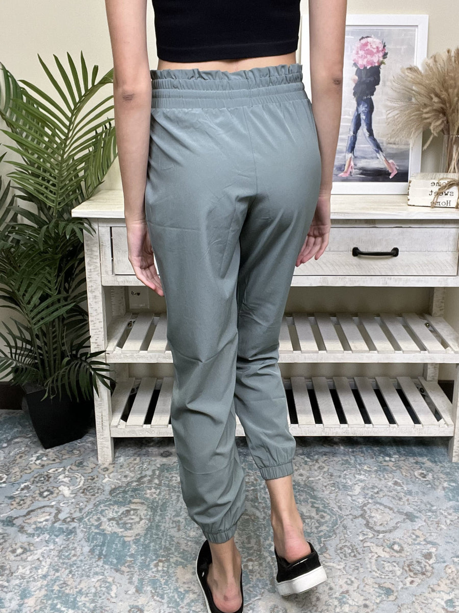 Catch Me If You Can Women's Casual High Waist Joggers