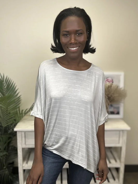 You Know Me Well Women's Knit Short Sleeve Top *Final Sale*