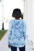 Stripes On Me Women's Lightweight Tie Dye Hoodie Top *Final Sale*