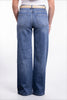 The Lila by Ava Lane High-Rise Tummy Control Wide Leg Angled Seam Jeans in Three Lengths
