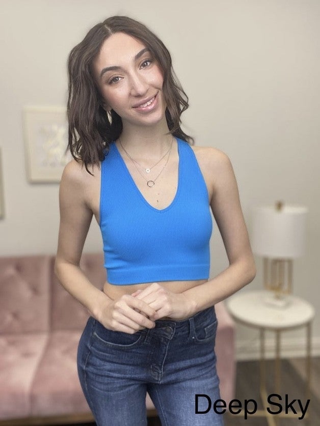 Downward Dog Women's Ribbed Bralette *Final Sale*