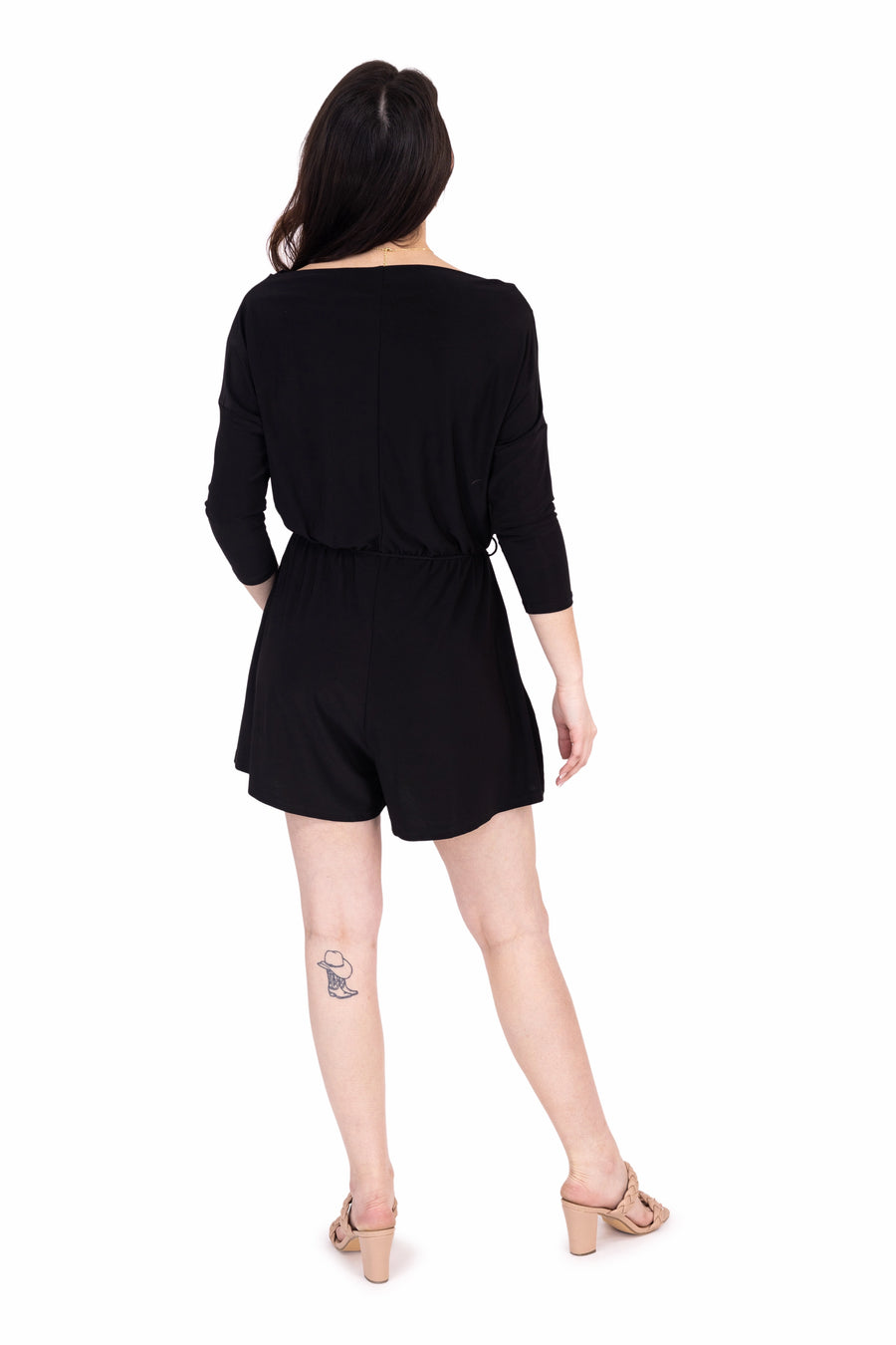 Ready For This Women's Long Sleeve Knit Romper