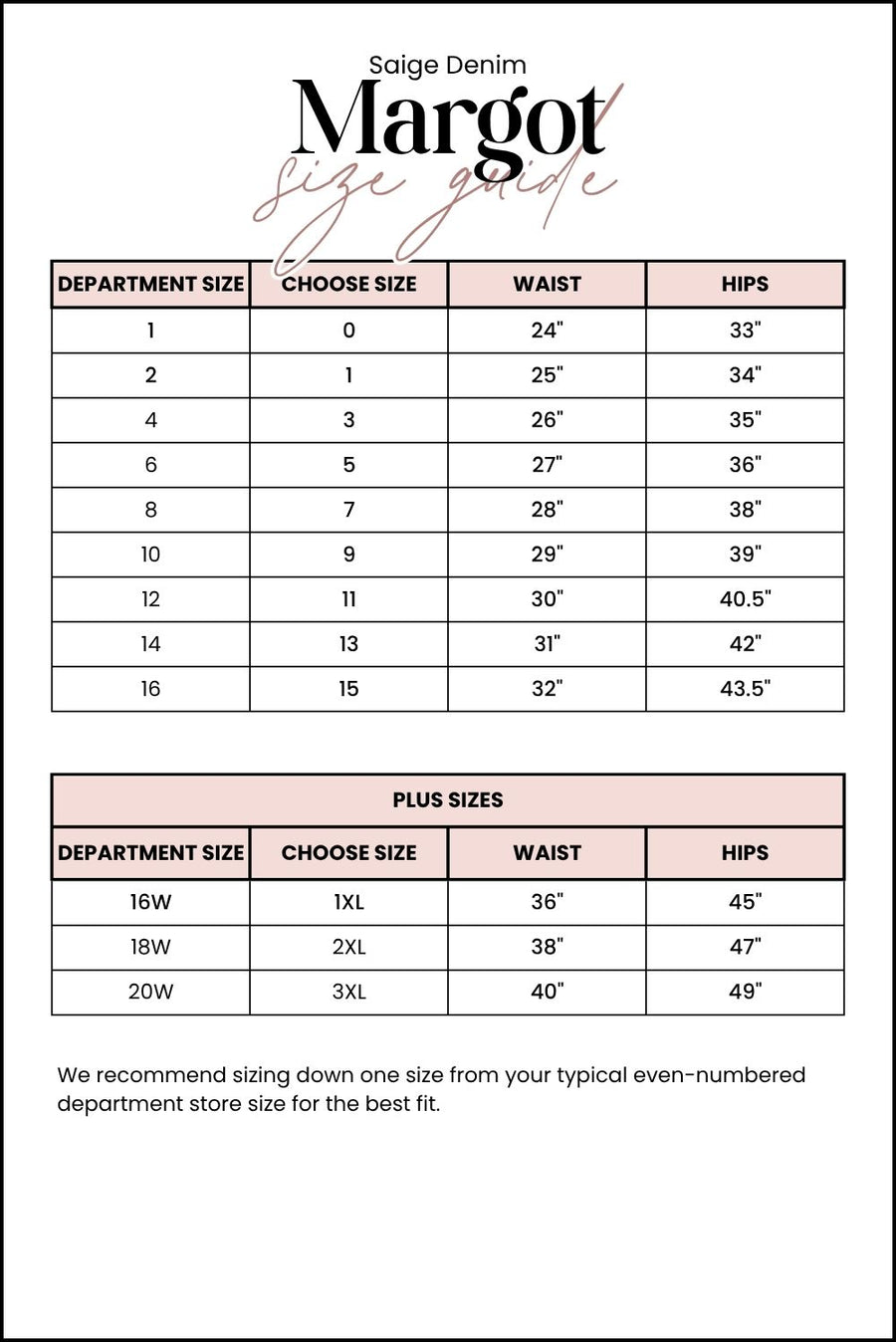 The Margot from Saige: High-Rise Tummy Control Bootcut Denim