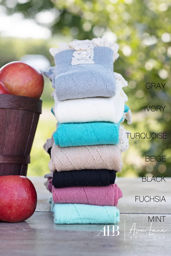 Need 'Em Lace Knee High Socks