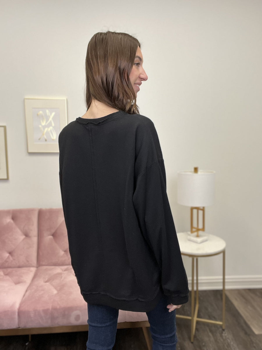 Bright Future Women's Vintage Style Long Sleeve Top *Final Sale*