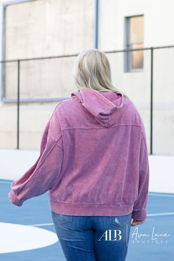 Rain Is A Good Thing Women's Adjustable String Hoodie