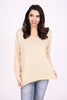 Women's V-Neck Textured Sweater