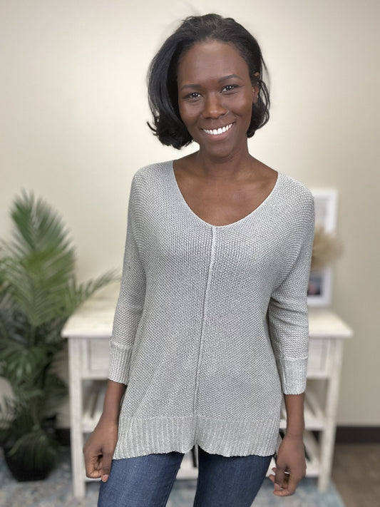 Bring Me Along Women's Hi-Low Long Sleeve Top *Final Sale*