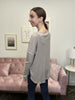 Take It Women's Textured Front Button Long Sleeve Top *Final Sale*
