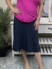 New Addiction Women's A-Line Straight Hemline Skirt
