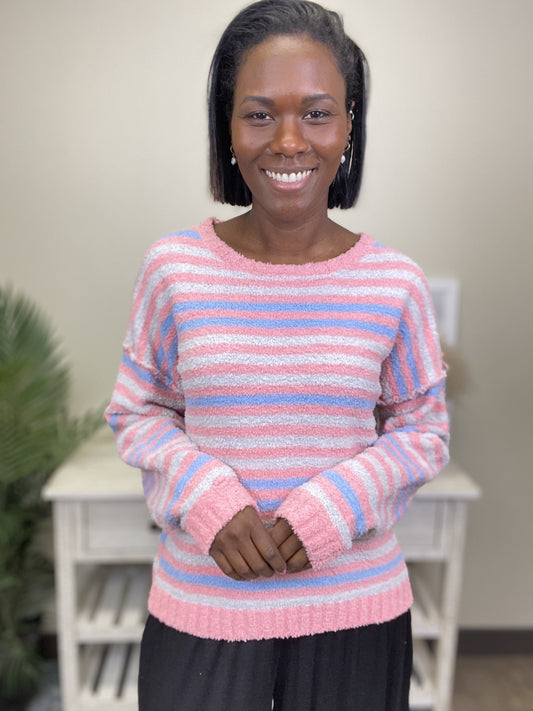 Dreams Of Us Women's Fuzzy Sweater *Final Sale*