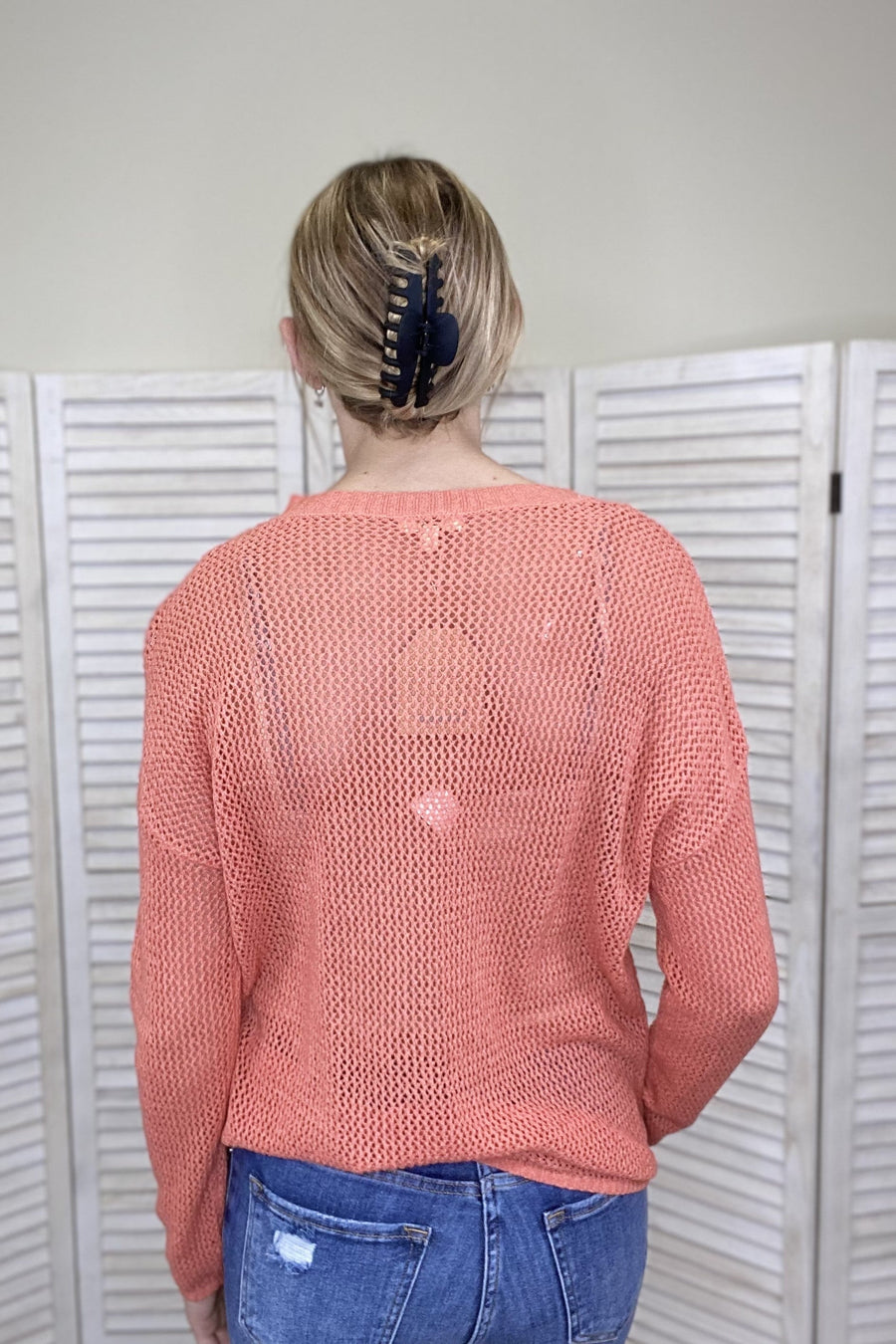 Fishing Day Women's Fishnet Sweater