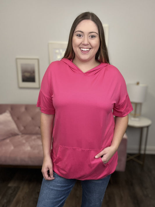 I'm The Greatest Women's Casual Hooded Short Sleeve Top *FINAL SALE*