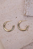 B.b Lila Hoopty Hoop Earrings