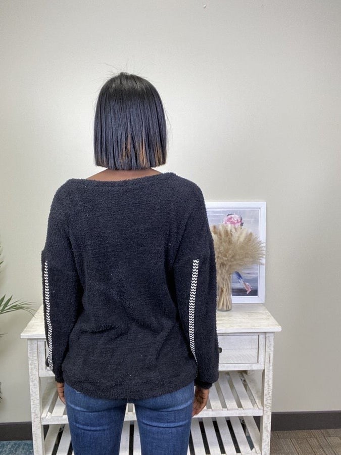 The Way We Roll Women's Embroidered Soft Long Sleeve Top