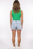 The Martha by Ava Lane High-Rise Tummy Control Denim Shorts Two Lengths