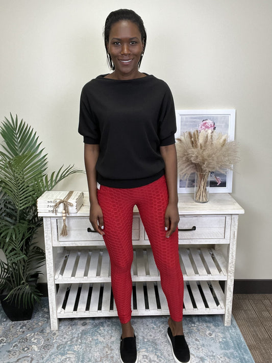 Confidence Boost Women's Textured Leggings