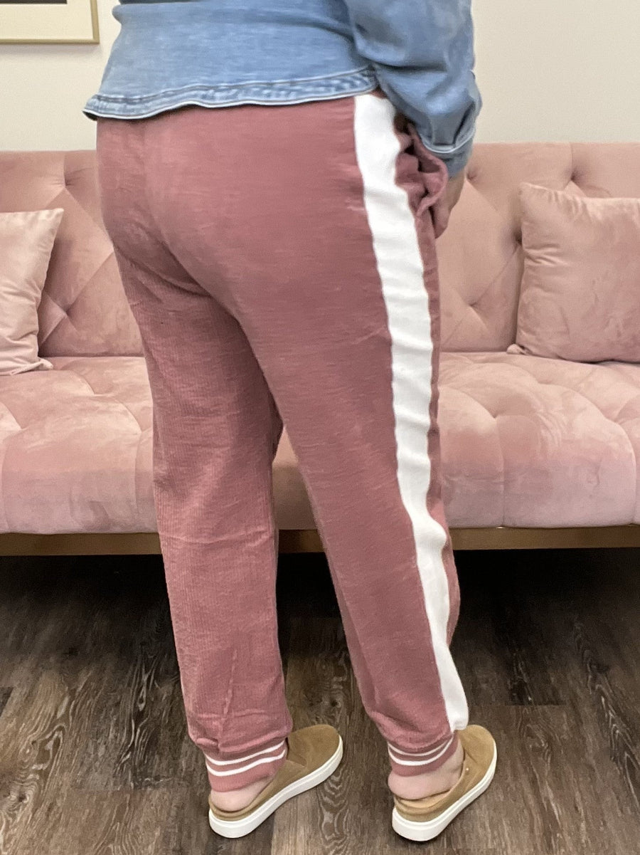 Ready To Run Women's Corduroy Drawstring Joggers