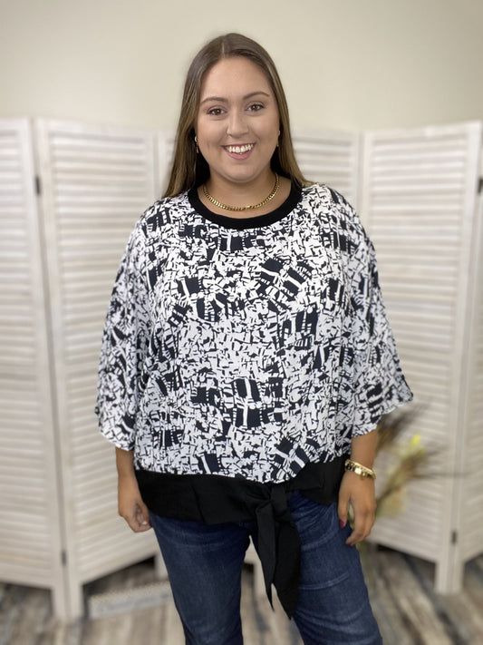 It's Gonna B A Fun Day Women's Front Tie Top *Final Sale*