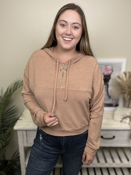 Dance It Out Women's Cropped Long Sleeve Top