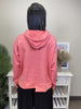 Wonders Women's Patchwork Uneven Hem Hoodie * Final Sale*